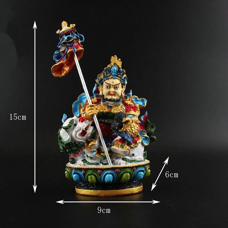 Tibetan painted small Buddha statue Sakyamuni Buddha Amitabha Pharmacist Buddha Guanyin Manjushri Bodhisattva Vajrasattva Buddha