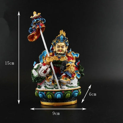 Tibetan painted small Buddha statue Sakyamuni Buddha Amitabha Pharmacist Buddha Guanyin Manjushri Bodhisattva Vajrasattva Buddha