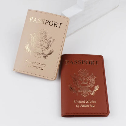 Ticket Holder Document for Unisex Travel Passport Cover Case Portable