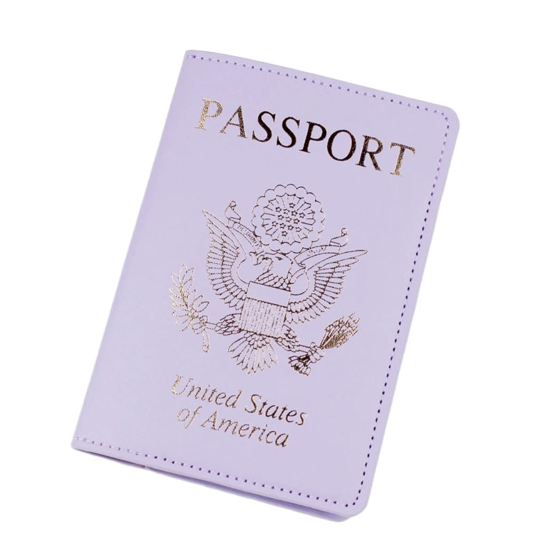 Ticket Holder Document for Unisex Travel Passport Cover Case Portable