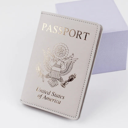 Ticket Holder Document for Unisex Travel Passport Cover Case Portable