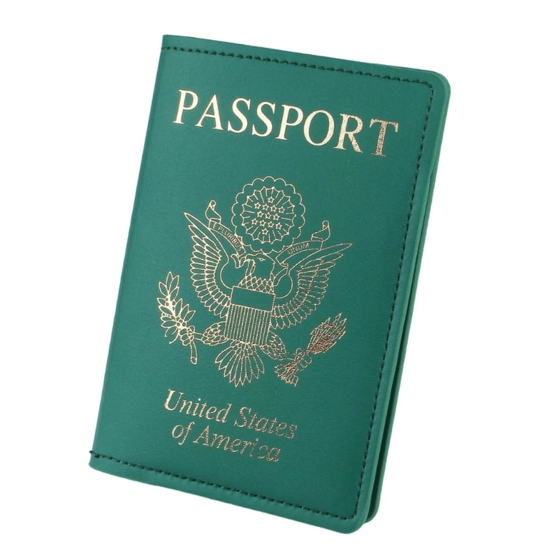 Ticket Holder Document for Unisex Travel Passport Cover Case Portable