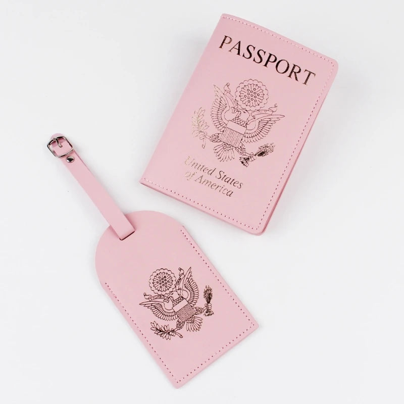 Ticket Holder Document for Unisex Travel Passport Cover Case Portable