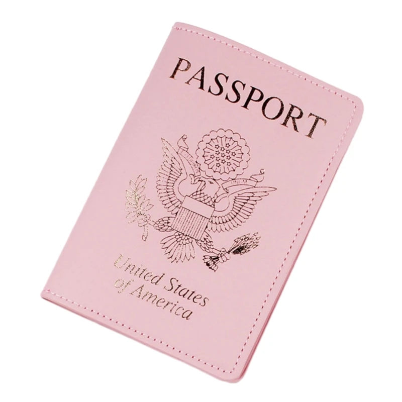 Ticket Holder Document for Unisex Travel Passport Cover Case Portable