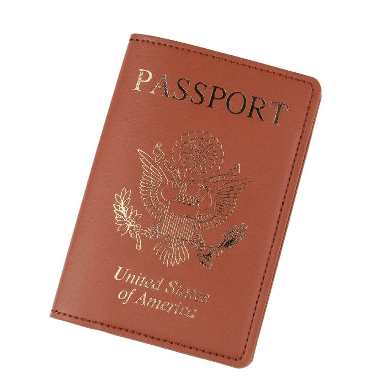 Ticket Holder Document for Unisex Travel Passport Cover Case Portable