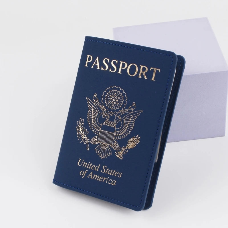 Ticket Holder Document for Unisex Travel Passport Cover Case Portable