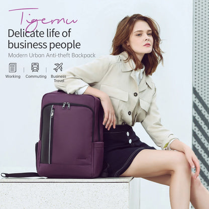 Tigernu 15.6 Anti Theft Backpack Women USB Back Bag School Travel Backpack For Teenagers Rucksack Laptop Backpack Waterproof Bag