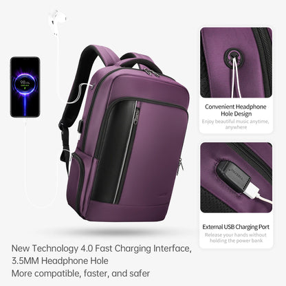 Tigernu 15.6 Anti Theft Backpack Women USB Back Bag School Travel Backpack For Teenagers Rucksack Laptop Backpack Waterproof Bag