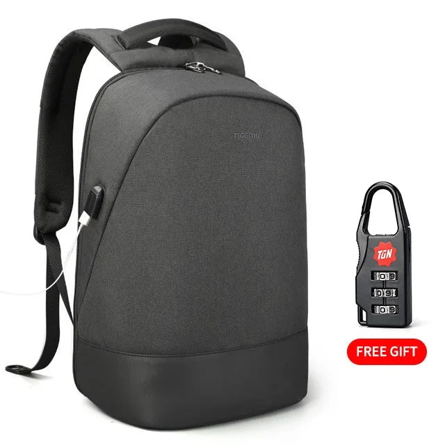 Tigernu 15.6"Laptop USB Charging Waterproof Anti Theft Women Backpack School Travel Backpack Female Casual Light Weigh For Women