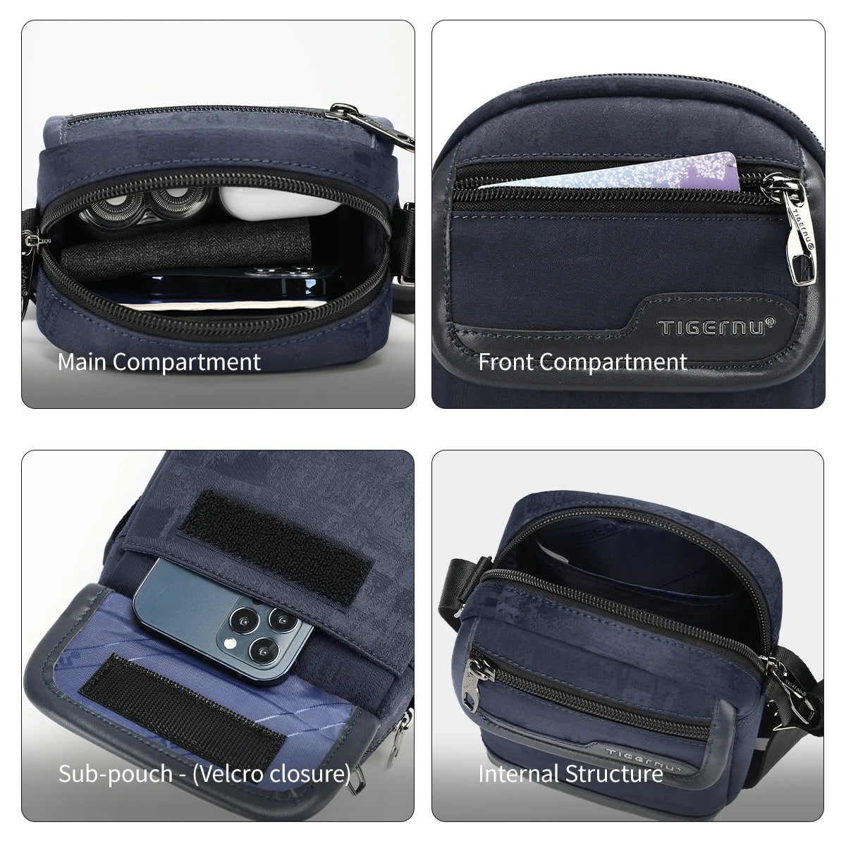 Tigernu 2024 Leisure Mini Fashion Bag Casual Handbag For Women Crossbody Bags Travel College Sling Bags Summer Female Mini Purse