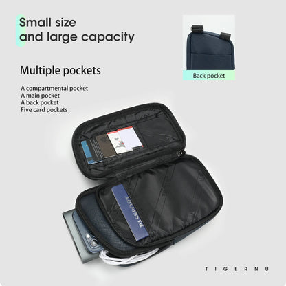 Tigernu 2024 New Female Mini Bags Multiple Pockets Light Weight Handbags Fashion Waterproof Outdoor Women Sling Bags Phone Bags