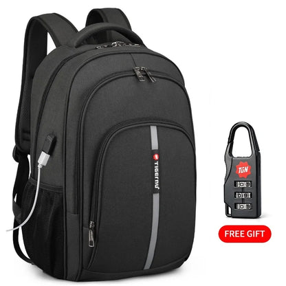 Tigernu Anti Theft Laptop Backpack USB Charging Travel Backbag Women Large Capacity School Bags Fashion Female Travel Backpack