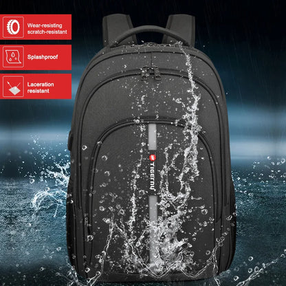 Tigernu Anti Theft Laptop Backpack USB Charging Travel Backbag Women Large Capacity School Bags Fashion Female Travel Backpack