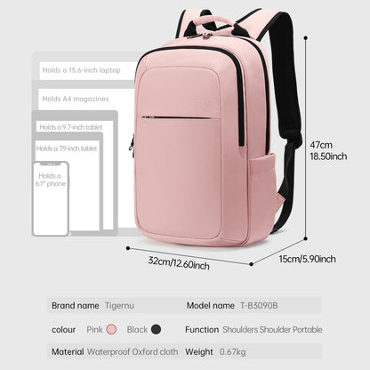 Tigernu Anti Theft Laptop Backpack Waterproof Bagpack Lightweight Women Backpacks School Bags For Women Travel Backpacks Female