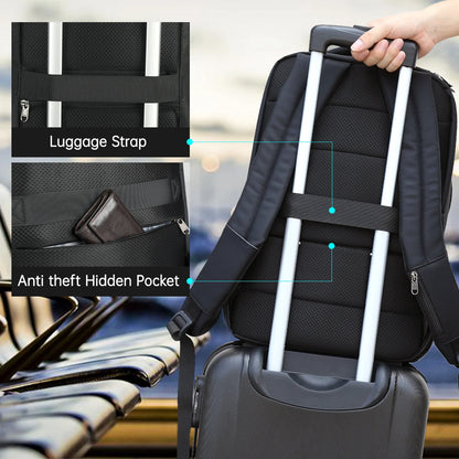 Tigernu Anti theft 15.6"Laptop USB Charging Women Backpack Waterproof Travel Solid Mochila Women Large Capacity Schoolbag Female