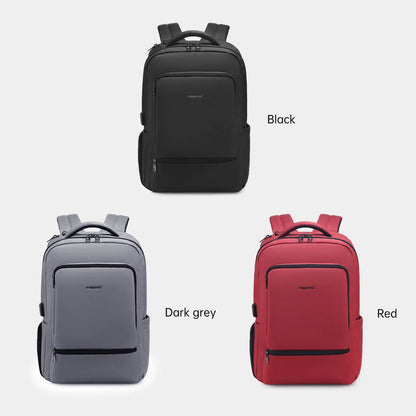 Tigernu Anti theft 15.6"Laptop USB Charging Women Backpack Waterproof Travel Solid Mochila Women Large Capacity Schoolbag Female