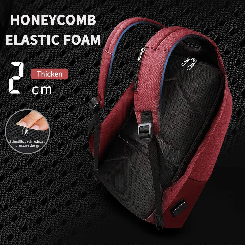 Tigernu Anti theft 15.6" USB Charging Causal Backpack Women Travel Waterproof Fashion Schoolbag Backpack Female For Teenagers
