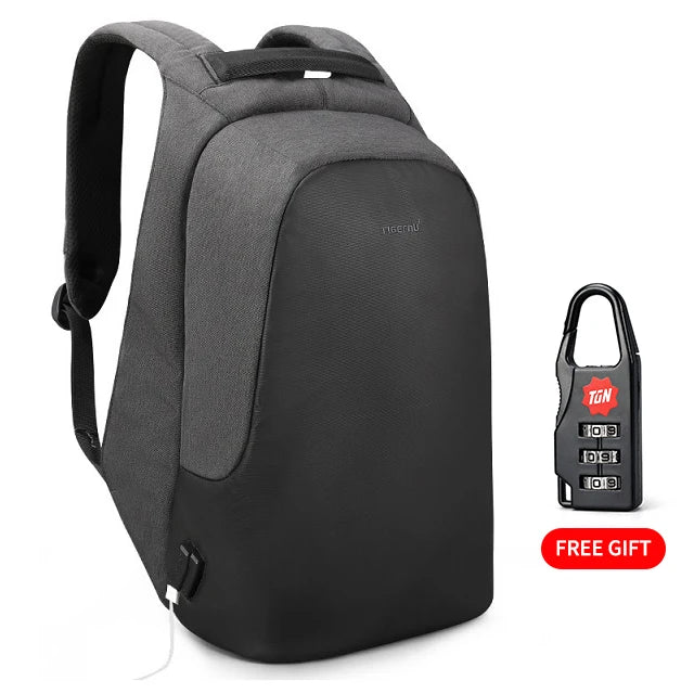 Tigernu Anti theft 15.6" USB Charging Causal Backpack Women Travel Waterproof Fashion Schoolbag Backpack Female For Teenagers