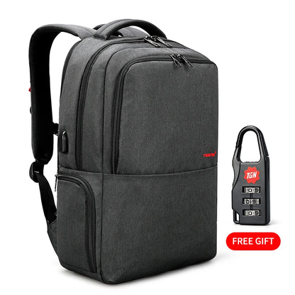 Tigernu Brand 15.6inch Laptop Backpack Waterproof  Women Backpacks Slim Unisex School Bags Backpack For Travel Female Grey Bags
