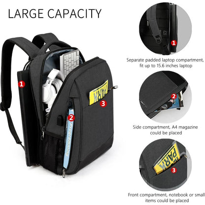Tigernu Brand Anti theft USB Charging 15.6" Laptop Women Fashion Travel Backpack Bag Waterproof School Bag Leisure For Female