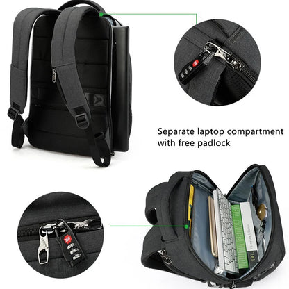 Tigernu Brand Anti theft USB Charging 15.6" Laptop Women Fashion Travel Backpack Bag Waterproof School Bag Leisure For Female