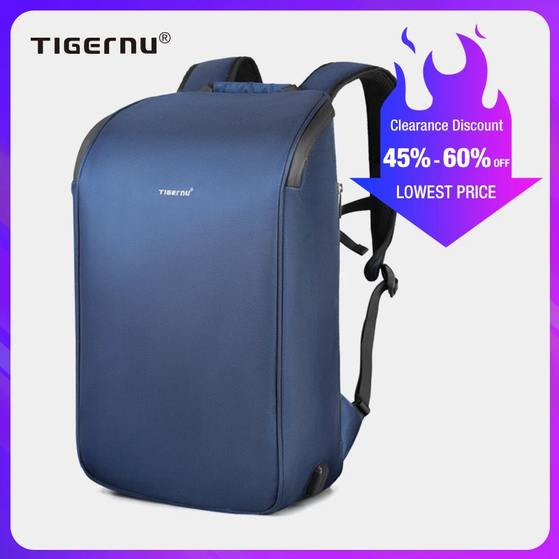 Tigernu Brand New Hign Quality Anti Theft 15.6inch Laptop Backpack Waterproof Travel Backpack Fashion Design Female Backpack Bag