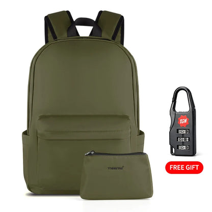 Tigernu Brand New Light Weight Women Backpacks 15.6 inch Laptop Fashion School Backpack Bag Female Durable Waterproof Female Bag