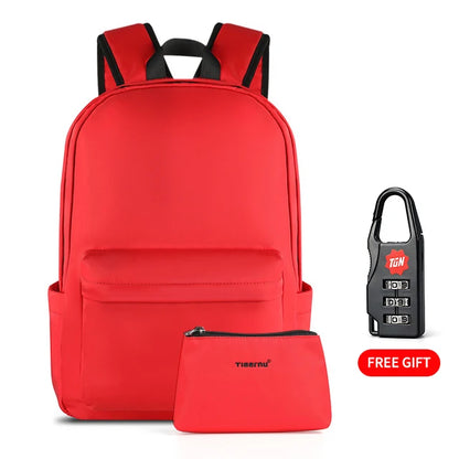 Tigernu Brand New Light Weight Women Backpacks 15.6 inch Laptop Fashion School Backpack Bag Female Durable Waterproof Female Bag