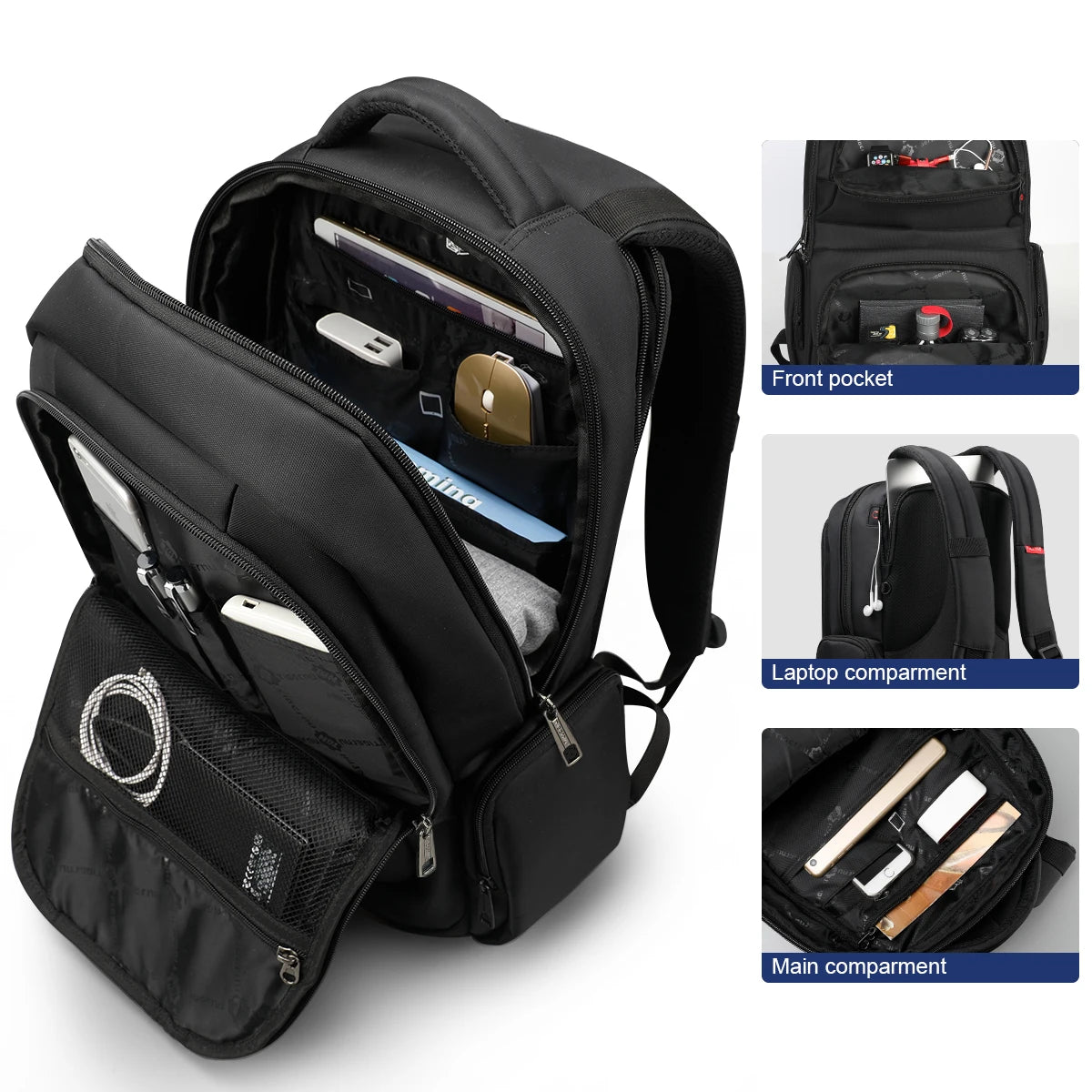 Tigernu Brand Nylon Waterproof Anti theft 15.6" Laptop Women Backpack Casual Female Schoolbag Backpack High Quality For Teenager