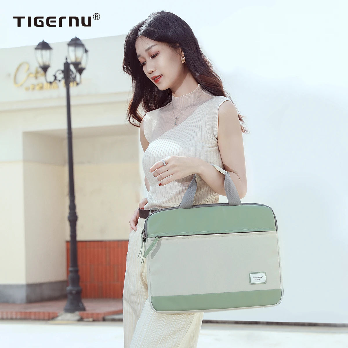 Tigernu Business Briefcase For Women  Computer Bags Tote Ladies Handbag For 15.6 Inches Laptop Bag Case Sleeve Maletin