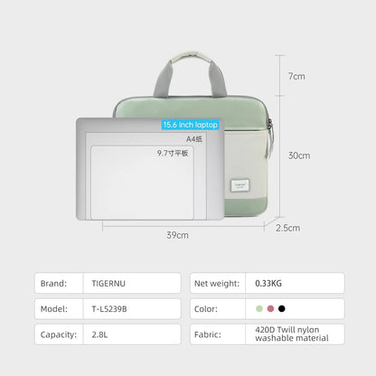 Tigernu Business Briefcase For Women  Computer Bags Tote Ladies Handbag For 15.6 Inches Laptop Bag Case Sleeve Maletin