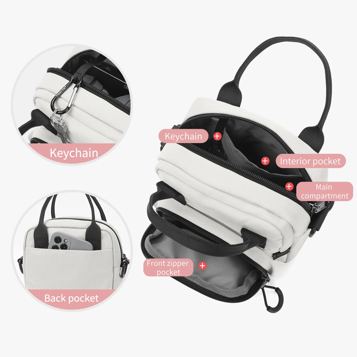 Tigernu Casual Shoulder bag Girl's Handbag Mini Sling Bag Multicolour Phone Bags Female bolsa  Women's Bag Purse Bag Original