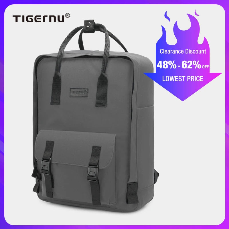 Tigernu Fashion Colorful Light Weight Female Bag 14 inch Backpacks For Women School Bags Casual Ladies Grils Small Backpack New