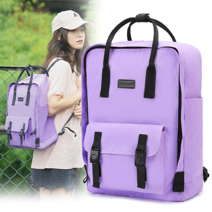 Tigernu Fashion Colorful Light Weight Female Bag 14 inch Backpacks For Women School Bags Casual Ladies Grils Small Backpack New