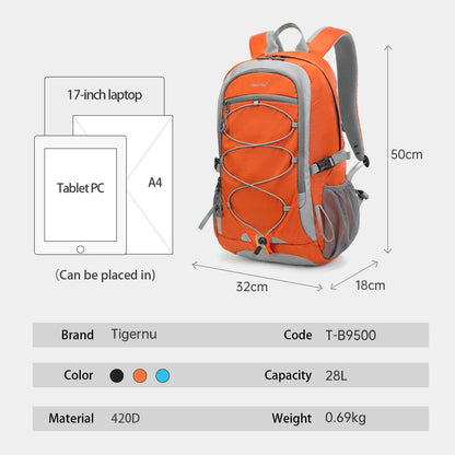 Tigernu Female Climbing Backpack Men Outdoor Bag Waterproof Travel Backpack Women Light Sport Backpack Bag For Men Hiking Bag