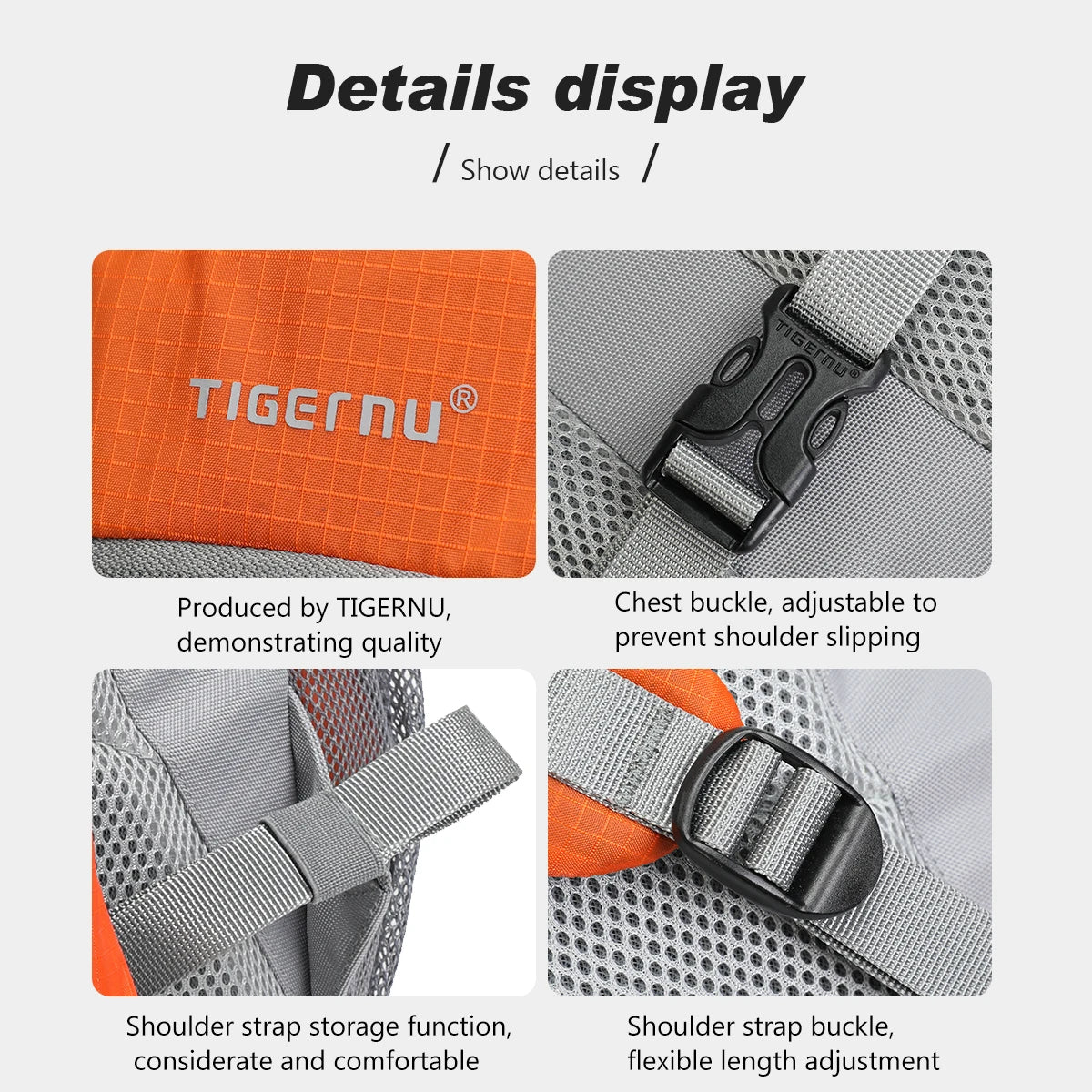 Tigernu Female Climbing Backpack Men Outdoor Bag Waterproof Travel Backpack Women Light Sport Backpack Bag For Men Hiking Bag