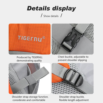 Tigernu Female Climbing Backpack Men Outdoor Bag Waterproof Travel Backpack Women Light Sport Backpack Bag For Men Hiking Bag