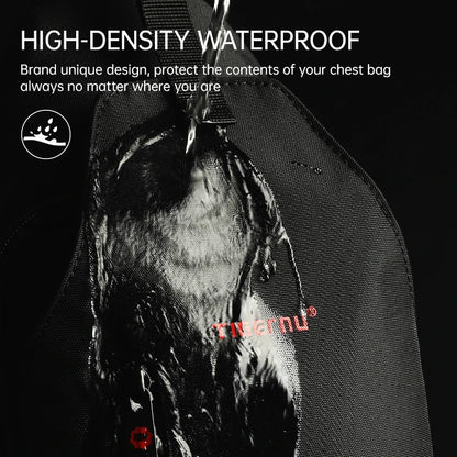 Tigernu Gift Men Crossbody Bag Splashproof Brand Messenger Bag Mini Ipad Mobile Money Phone Belt Chest Bag Male Small Bag