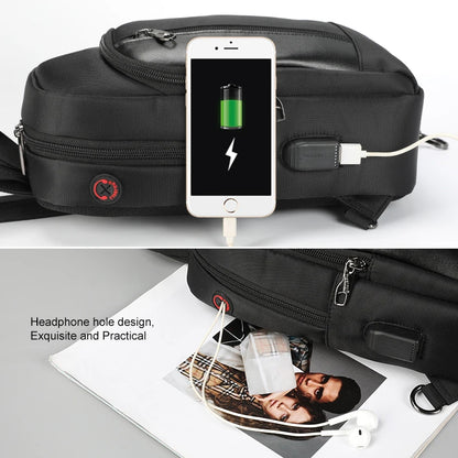 Tigernu High Quality USB Charging iPad Women Waterproof Shoulder Bag Backpack Light Weight  Fashion Casual Mini Bags For Women