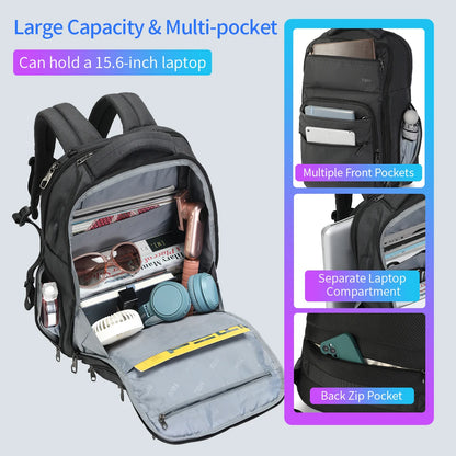 Tigernu Large Capaity Expandable Backpack Female Travel Durable Mochila Bag USB Charging Multiple Pockets Laptop Backpack Рюкзак