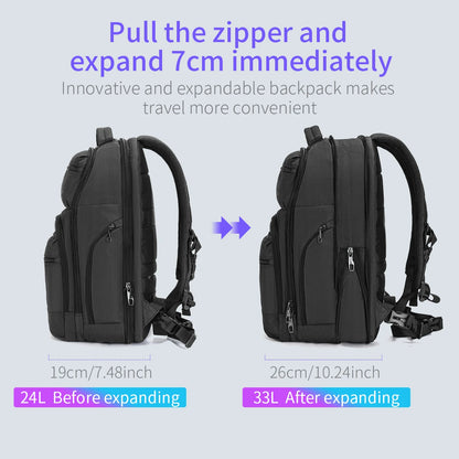 Tigernu Large Capaity Expandable Backpack Female Travel Durable Mochila Bag USB Charging Multiple Pockets Laptop Backpack Рюкзак