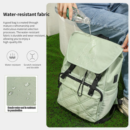 Tigernu Leisure College Backpack For Girls Women Daily Multifunctional Laptop Bag 15.6 Inch Travel Outdoor USB Charging Backbag