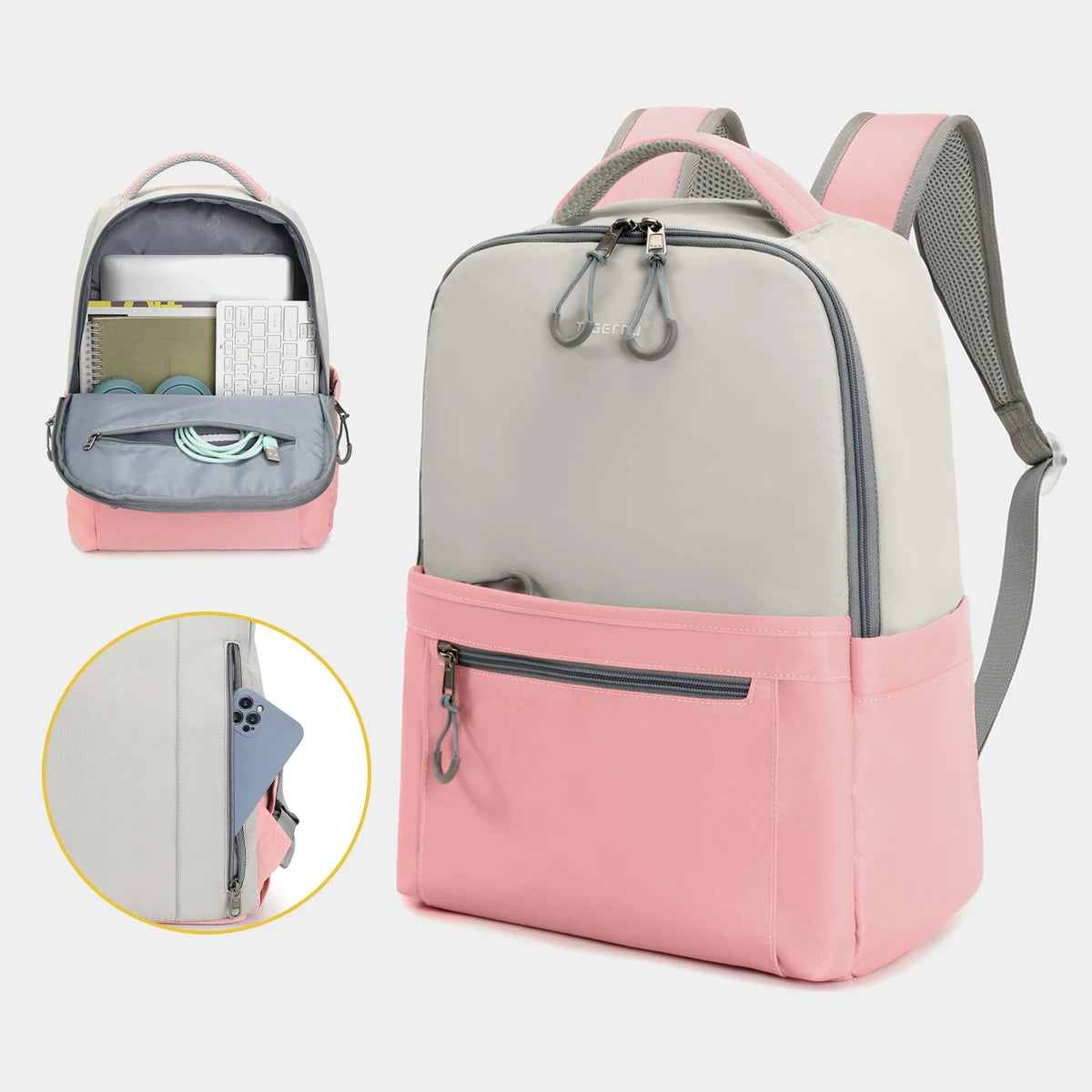 Tigernu Light Weight Backpack Girls Schoolbag For Women Student Teenager Daily Fashion Outdoor Backpack Travel Bolsa Mochila