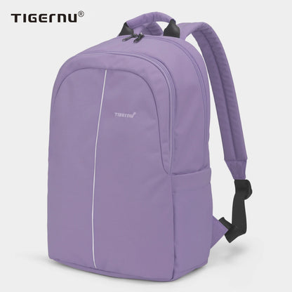 Tigernu Light Weight School Women Backpack Student Fashion Girls Backpacks Laptop Fit For 15.6inch Rucksack Bag Travel For Teens