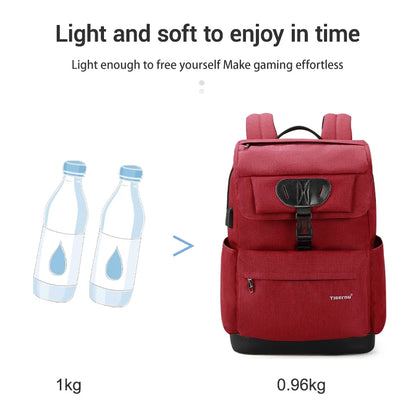 Tigernu Multifunction Backpack Women Fashion Youth Female USB 15.6inch Laptop Backpack Bag Schoolbags For Teenager Girls Mochila