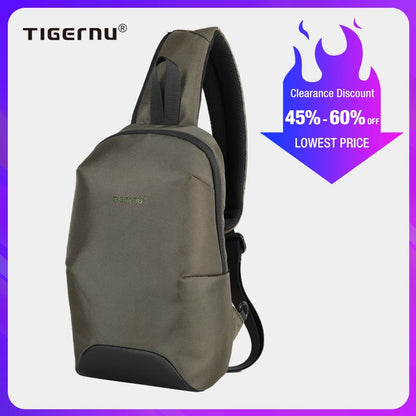 Tigernu Multifunction RFID Anti theft Shoulder Bag Waterproof Women Light Weight Shoulder Mini Bags Fashion High Quality Zippers