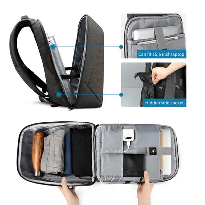 Tigernu Multifunction USB charging Anti theft 15inch Laptop Backpack For Teenager Fashion Female Mochila Leisure Travel Backpack