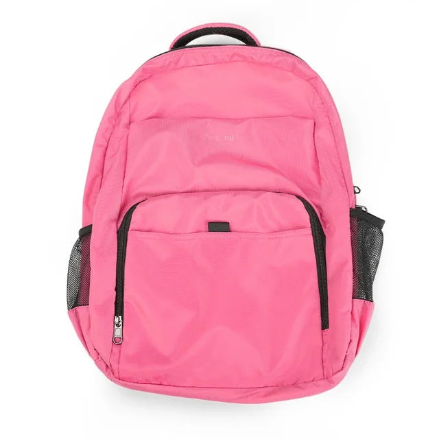 Tigernu New 14.1" Pink/Blue Shoulders School Backpack Bag Travel Backpacks For Girl Mini Bags Women College Backpack For Female