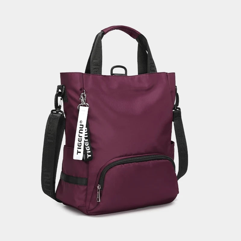 Tigernu New 3 In1 Tote Bag With Zipper For Women Casual School Backpacks Fashion Female Shoulder Bag Light Weight Girls Handbags