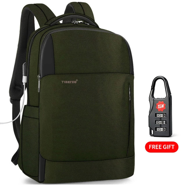 Tigernu New Fashion RFID Anti Theft Women 15.6 inch Laptop Backpack USB Charging Female Durable School Bag Mochilas Masculina
